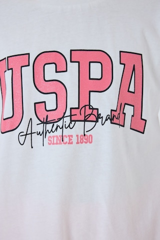 U.s. Polo Assn. Kız Çocuk Beyaz Şort Takım Us2521-c-v1 Beyaz