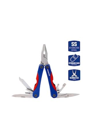 Workpro Wp382017 12 In 1 Çok Fonksiyonlu Profesyonel Mini Pense Seti + Taşıma Kılıfı Fr Wp382017