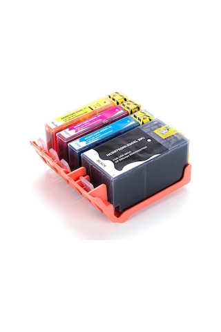For Lexmark Hp 920Xl Uyumlu Kartuş 4 Renk Officejet 7500/7000/650