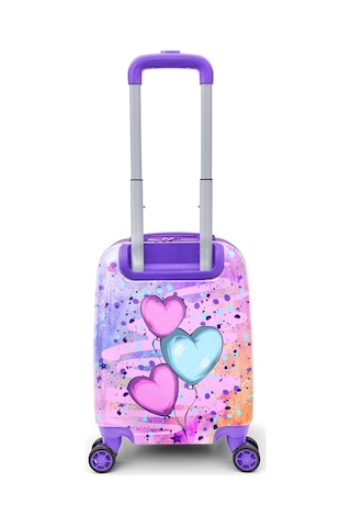 Coral High Kids Fashion Girl Desenli Çocuk Valizi 16773