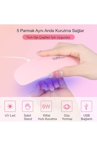 Hymark Mini Jel Tırnak Oje Kurutma Makinesi