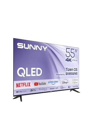 Sunny 55" SN55QUPRL-T08I Milano 139 Ekran 4K Ultra Hd Smart Qled Tv