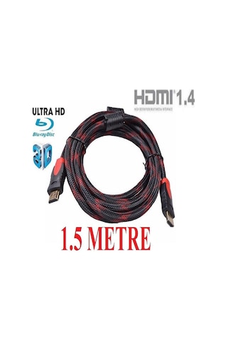 Speeduf 4239 Hdmi Kablosu 1.4b 3d 1.5 Metre Örgülü Hdmi Görüntü Kablosu