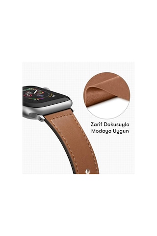 Watch 42mm Kr415 Luaz Deri Kordon - Kahverengi Diğer