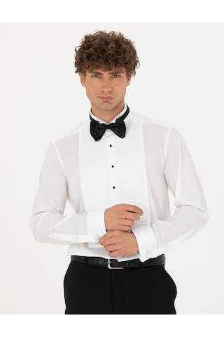 Pierre Cardin Erkek Beyaz Smokin Gömlek 50277127-vr013 Beyaz