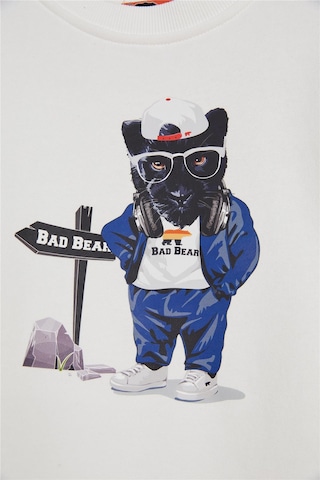 Bad Bear Panther Beyaz Çocuk Sweatshirt-Off-Whıte Çok Renkli