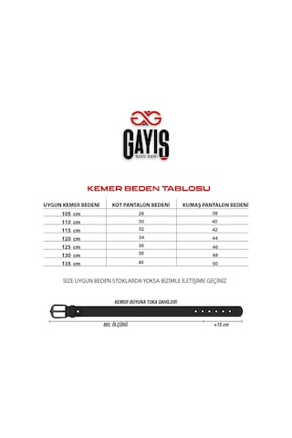 Gayış Özel Oval Kutulu Hakiki Manda Derisi Klasik Lacivert Erkek Kemeri Hediye - Çeyizlik Kemer Lacivert
