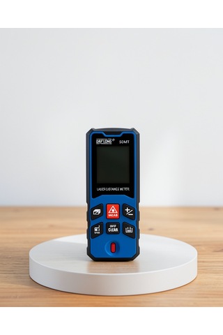Lazer Mesafe Ölçer Dijital Ölçüm Cihazı, 50 Metre Profesyonel 50 M