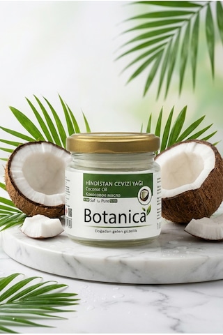 Botanica %100 Saf Hindistan Cevizi Yağı Soğuk Sıkım Saç Maskesi Cilt Nemlendirici Doğal Bitkisel 100 Ml 100 ML Botanica %100 Saf Hindistan Cevizi Yağı Soğuk Sıkım Saç Maskesi Cilt Nemlendirici Doğal Bitkisel 100 Ml 100 ML