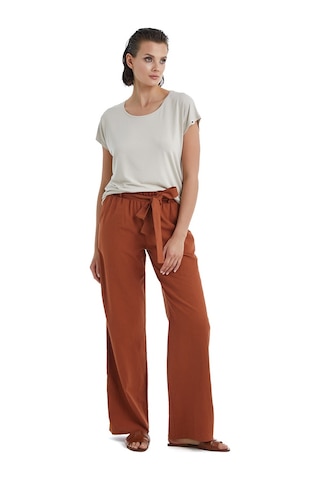 Blackspade Kadın Keten Pantolon 60398 - Kahverengi