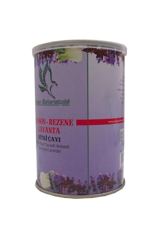 Doğan Baharatçılık Anason Rezene Lavanta Bitki Çayı Teneke 100 G