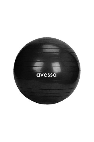 Özel Seri Form Antrenman Kardiyo Plt-65 Poşetli Plates Topu Pompasız Siyah 65 Cm