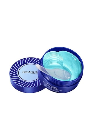 Bioaqua Mavi Bakır Peptidli Yenileyici ve Sıkılaştırıcı Kolajen Göz Maskesi 80 G