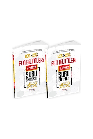 2026 8. Sınıf LGS FEN BİLİMLERİ 2'li Set Dijital Çözümlü Soru Bankası Topaç Yayınları