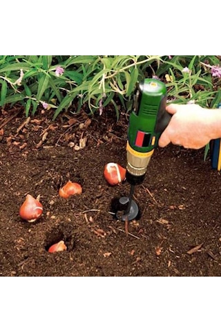 Xindoker Bahçe Toprak Burgusu - Çelik Yapılı Spiral Delici Matkap Ucu 5x22cm