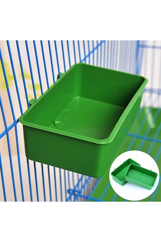 1 Adet Kuş Su Banyosu Küvet Pet Kuş Kase Papağanlar Parakeet