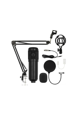 Yifomall "profesyonel Bm800 Usb Kondenser Mikrofon Seti - Canlı Yayın & Kayıt İçin Tam Paket"