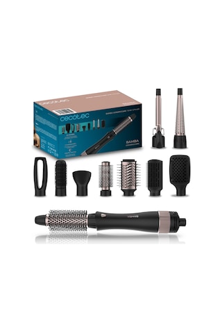 Ceramiccare 10in1 Styler Saç Şekillendirme Seti Siyah
