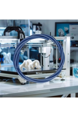 Trendooze Homyl Ptfe Teflon Tüp 100cm, Mavi, 3d Yazıcı Yedek Parça Mavi