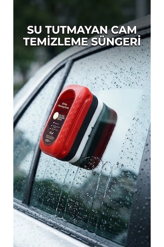 Su Tutmayan Araç Camı Temizleme Süngeri - Etkili Temizlik