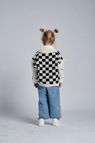 Erkek Süveterli Üçlü Takım Siyah