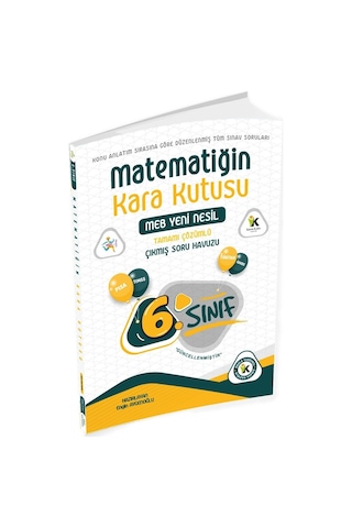 6.Sınıf Matematiğin Kara Kutusu Tamamı Çözümlü Çıkmış Soru
