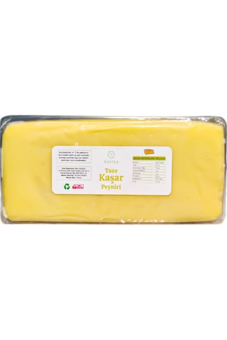 Tam Yağlı Taze Kaşar Peyniri 500 Gr