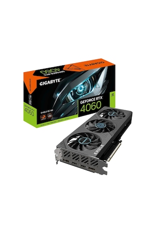 Gigabyte NVIDIA GeForce RTX 4060 Eagle OC GV-N4060EAGLE OC-8GD 8 GB GDDR6 128 Bit Ekran Kartı