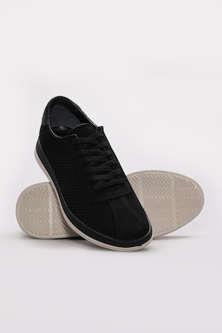Fast Step Hakiki Deri Erkek Casual Ayakkabı 951ma400 Siyah