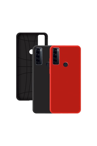 Tcl 20Se Kilif Fitcase Premiums Silikon Arka Kapak 506604281