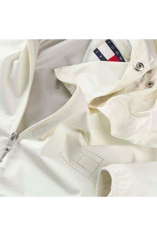 Tommy Hilfiger Tjm Perforated Logo Erkek Beyaz Rüzgarlık-8384 Beyaz