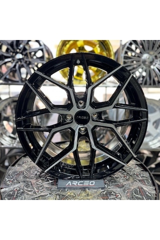 17'' 4x100 Arceo Valencia Black Diamond Jant Modeli