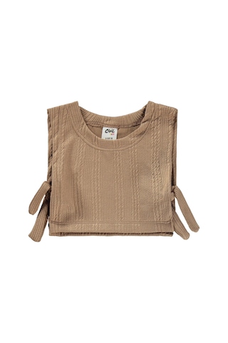 Civil Baby Bebe Yakalı 6-18 Ay Takım - Bej