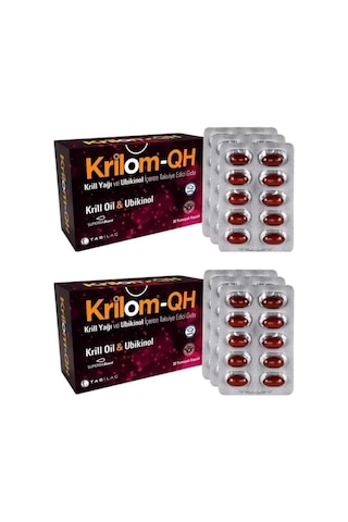 Krilom Qh 2 x 30 Yumuşak Kapsül