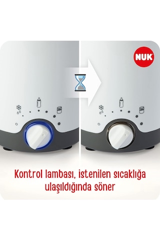 Nuk Thermo 3'ü 1 Arada Biberon Isıtıcı Hassas Isıtma Çözme ve Sıcak Tutma Fonksiyonu Biberon Isıtıcı Ve Sterilizatör