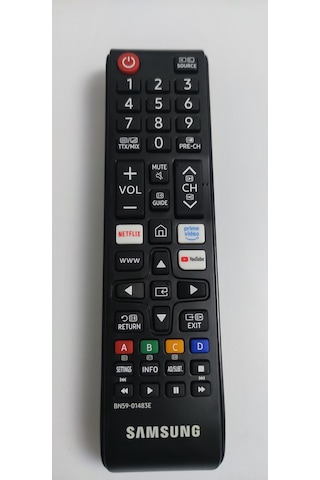 Samsung Uyumlu Smart Tv Youtube & Netflix Tuşlu Kumanda Bn59-01483e