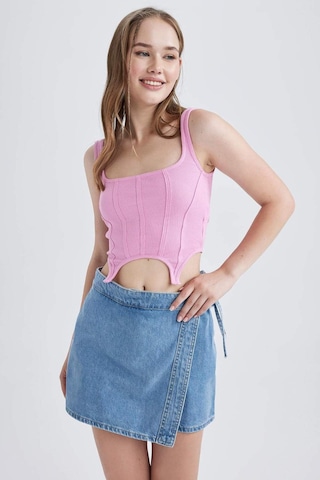 Defacto Coool Fitted Korse Görünümlü Fitilli Kaşkorse Atlet A8762AX23SMPN179