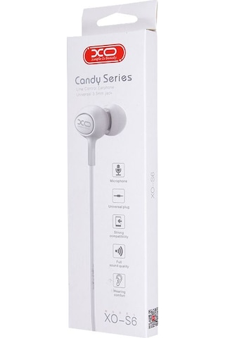 XO Candy Series XO-S6 3.5 MM Kulak İçi Kulaklık