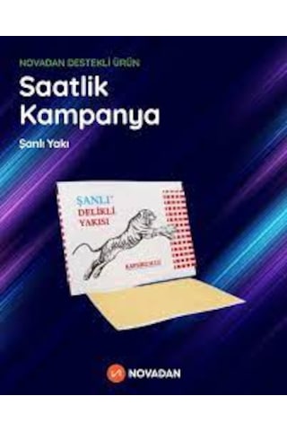 1 Adet Şanlı Delikli Yakı Bel Omuz Diz Yakısı Apsikumlu Orjinal