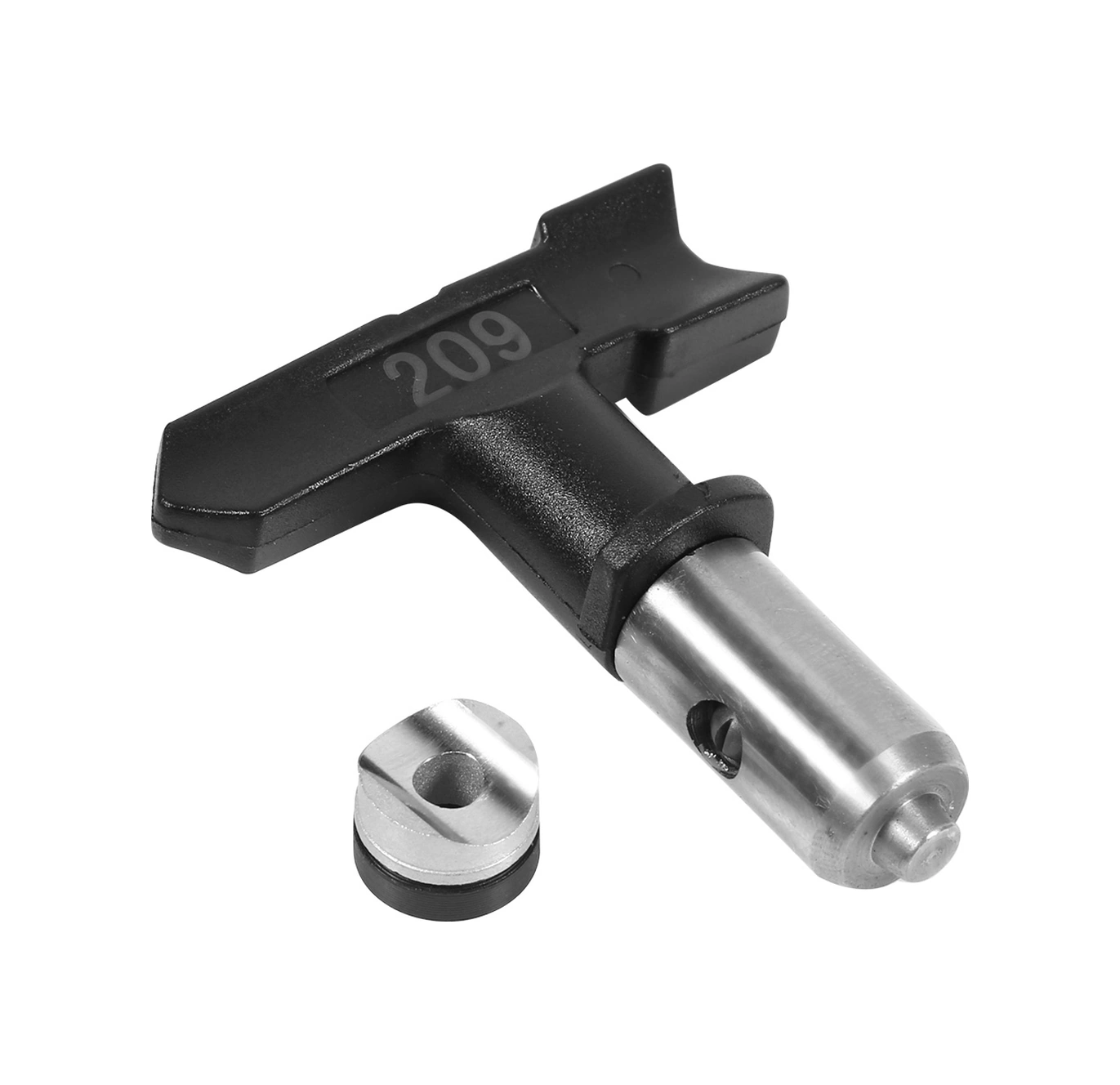 Hangfox Tungsten Çelik Sprey Mili Siyah 211 - Dayanıklı, İyi Atomizasyon, Ev Ve Ticari Yapılar İçin Lateks/olif Yağlı Boyalar