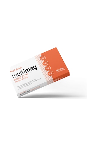 Proftürker Multimag Güçlendirilmiş Magnezyum Takviyesi 30 Tablet