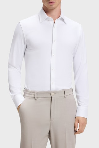 Boss Slim Fit Klasik Yaka Uzun Kollu Gömlek Erkek Gömlek 50567206 100 Beyaz