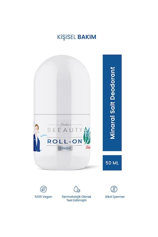 Balen S Beeauty Erkek Mineral Salt Deodorant Roll On 50 Ml