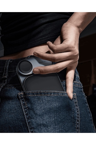 Aukey LC-MC312-GY Magfusion Z Qi2 15 W Katlanabilir 3'ü 1 Arada Mıknatıslı Kablosuz Şarj Cihazı