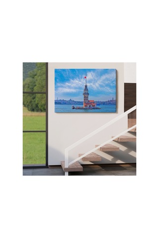 Kız Kulesi Dekoratif Kanvas Yüksek Kaliteli Kanvas Canvas Tablo Tabloları