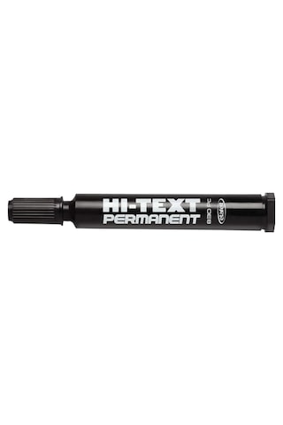 Hi-text 830pc Yan Kesik Uç Permanent Marker 2-5 Mm Siyah Diğer