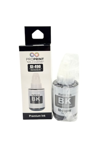 Proprint Canon G3411 Siyah Mürekkep 135 Ml Gı-490