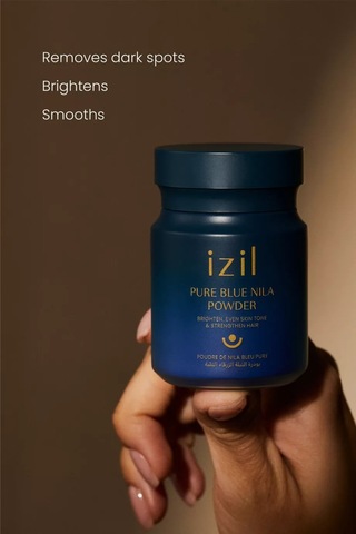 Izıl Beauty Pure Blue Nila Pudra 65g Cilt Ve Saç Için Doğal Canlandırıcı Çok Renkli