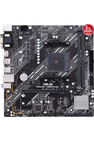 Asus Prıme A520m-e Csm Ddr4 Hdmı-dp Pcıe 4.0 Am4 Matx Kurumsal Anakart