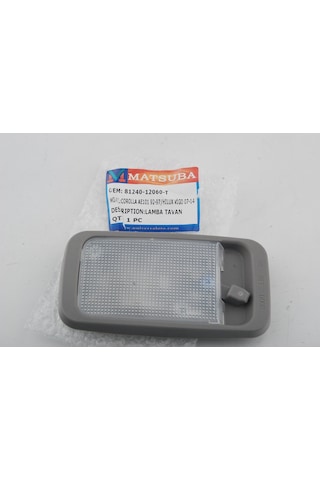Cn Tavan Lambası Toyota Corolla 1992-1997 Ae101/hilux 2007-2014 Uyumlu 8124012060